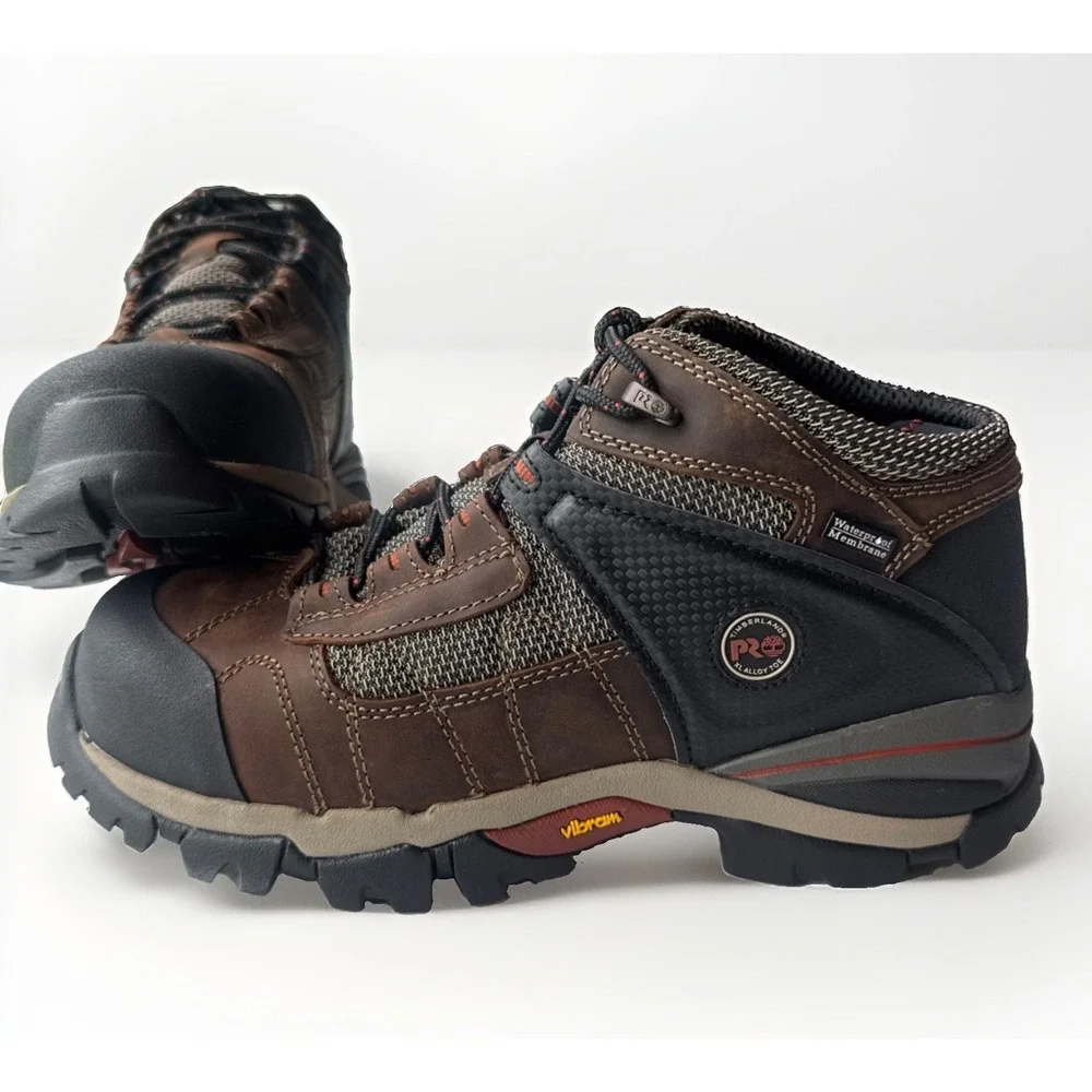 Timberland PRO Hyperion Men's Size 10 W 91696 Alloy Toe Waterproof Work Boots